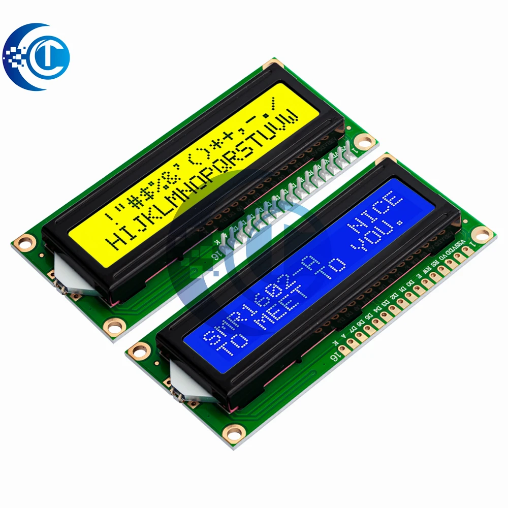 LCD1602+I2C LCD 1602 module Blue/Green screen PCF8574 IIC/I2C LCD1602 Adapter plate