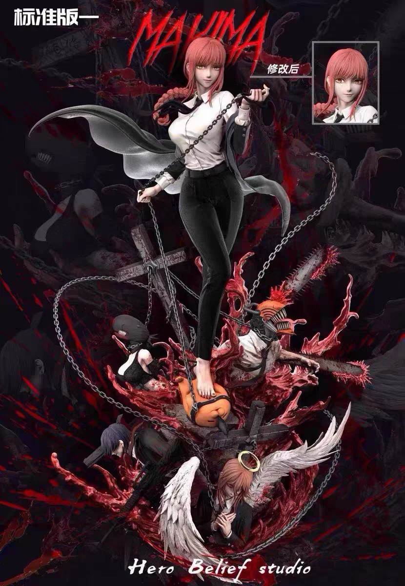 Лотерея дьявола Chainsaw Man: распаковка Denji, Power & Fiends! Chase Редкие кровавые вариации и золотые издания в этой коллекции Mystery