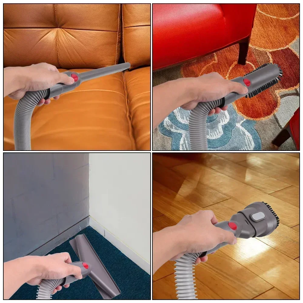 Replacement Part For Dyson V7 V8 V10 V11 V15 Handheld Vacuum Cleaner Accessory Telescopic Pole Extension Tube Suction Head Suit