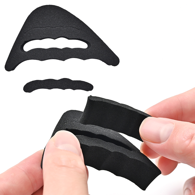 Plantillas de tacón alto para mujer, medio antepié, insertar el dedo del pie, cojín, Protector para aliviar el dolor, zapatos grandes, ajuste de relleno frontal del dedo del pie