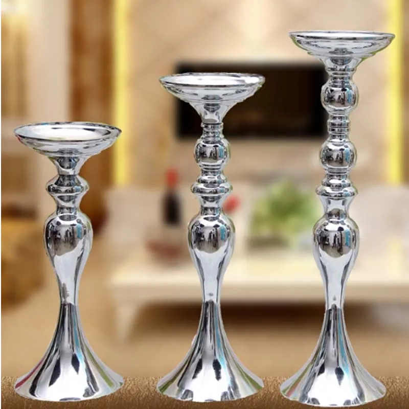 Liquidación_Candelabros Decoraciones navideñas Centros de mesa de boda Soporte de linterna Hogar Florero de oro Centro de mesa Evento