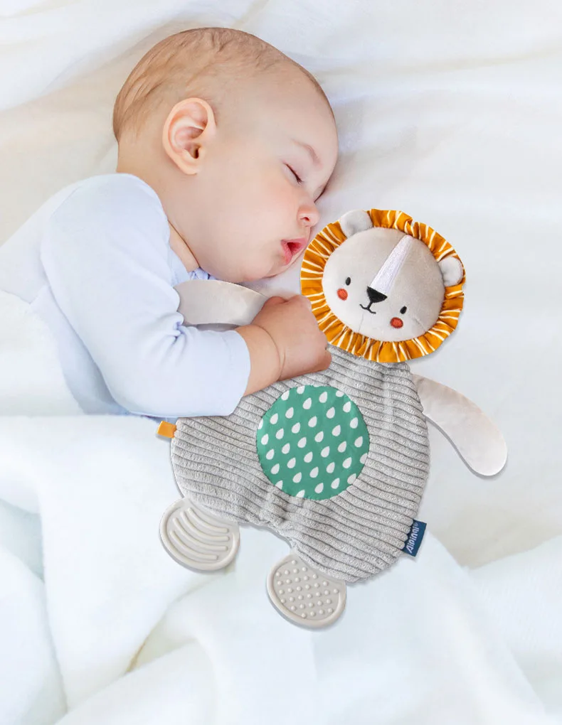 Gấu Con Búp Bê Xoa Dịu Khăn Bình Tĩnh Khăn Lau Thoải Mái Sang Trọng An Ninh Chăn Khăn Nước Bọt Đóng Đồ Chơi Chú Thỏ Dễ Thương Đồ Chơi Bé Phụ Kiện