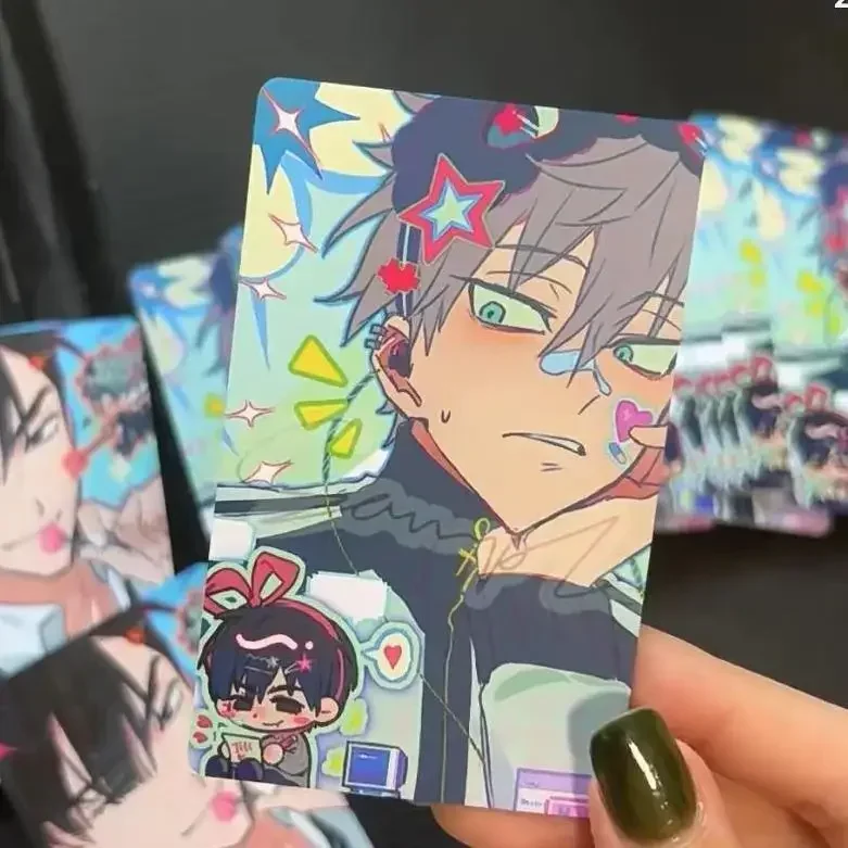 Alien Stage 3 นิ้วการ์ด Ivan Till Kawaii หนังสือคลิป Pagination Mark น่ารักคอลเลกชันการ์ดอะนิเมะสินค้าบุ๊คมาร์คอุปกรณ์โรงเรียน
