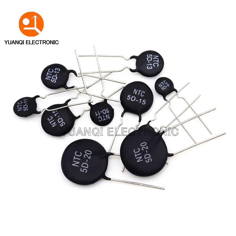 10 Uds resistencia térmica NTC 3D-9 5D-9 5D-11 5D-15 8D-11 8D-20 10D-7 10D-9 10D-11 10D-13 10D-15 10D-20 20D-20 33D-7 47D-15 50D-9