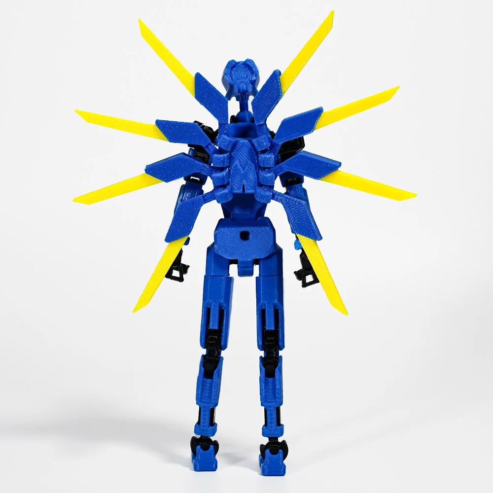 3D Printed Mannequin Dummy 13 Ultrakill V1 Series Toys Action Figures Multi-Jointed Movable Shapeshift Robot Children Gifts