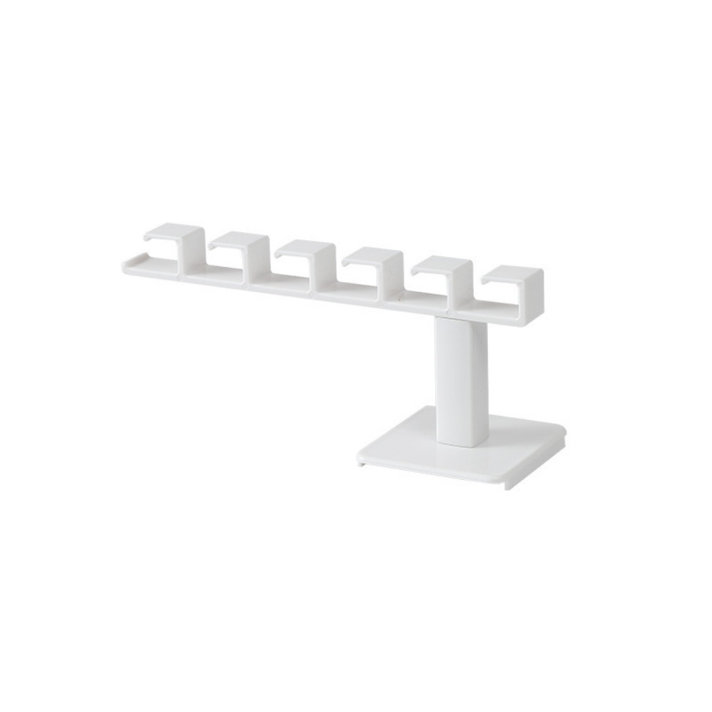 Gancho de boné de beisebol não perfurado montado na parede, suave e sem rebarbas, design de 6 ganchos, armazenamento multifuncional, 1 peça