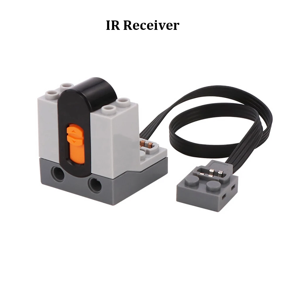 Công Nghệ Cao Mộc Điện Chức Năng 88002 Đoàn Tàu Xe Máy Bộ Tương Thích Với Legoeds 10219 10254 Điều Khiển Từ Xa IR Thu 8879 8884