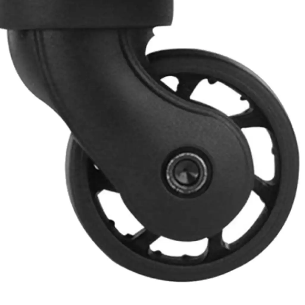 2 ชิ้นกระเป๋าเดินทาง Mute ล้อเปลี่ยน Spinner ล้อล้อสําหรับกระเป๋าเดินทาง