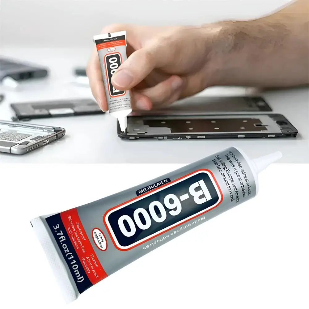 1pcs 15/25/110ML Bulaien B6000 Clear Contact Phone Repair Adhesive Multipurpose DIY Glue Precision Applicator Tip Upgrade B-6000