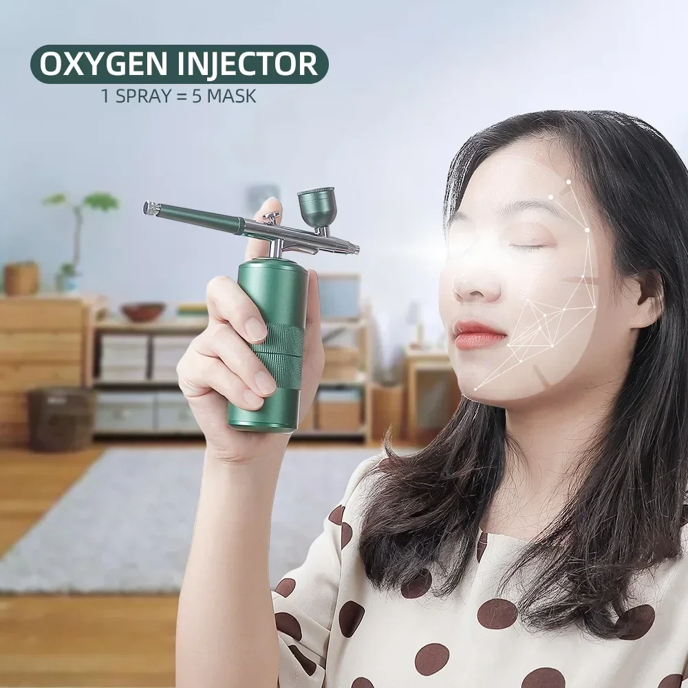Oxy Kiêm Bật Lửa Mini Không Khí Bộ Không Khí-Chổi Sơn Xịt Bình Phun Móng Xăm Hình Nghệ Thuật Thủ Công Bánh Nano sương Mù Máy Phun Sương