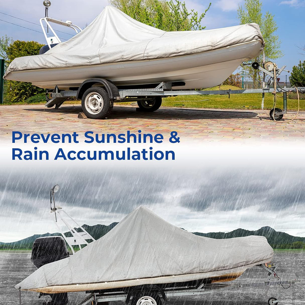 Boat Cover Support Poles Stainless Steel Pole System with Webbing Strap Adjustable Height 39cm for Boat Covers Prevent Water