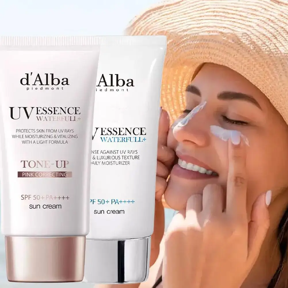50ml White Truffle Sunscreen SPF 50+ UV Protective Breathable Sun Block Isolation Cream Full Body UV Protection Sunscreen