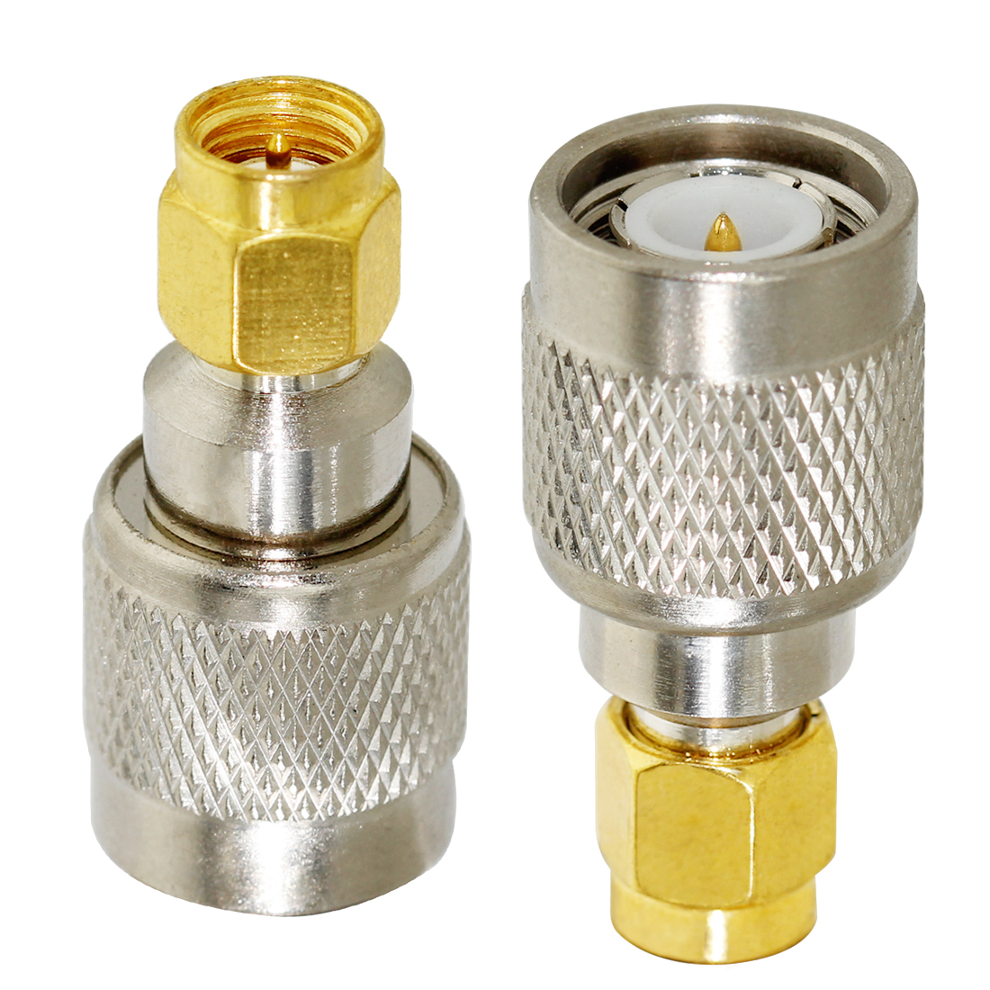 1pc SMA Männlich Weiblich auf TNC Stecker Jack RF Coax Adapter Konvertieren Gerade Vernickelt 50Ohm NEUE