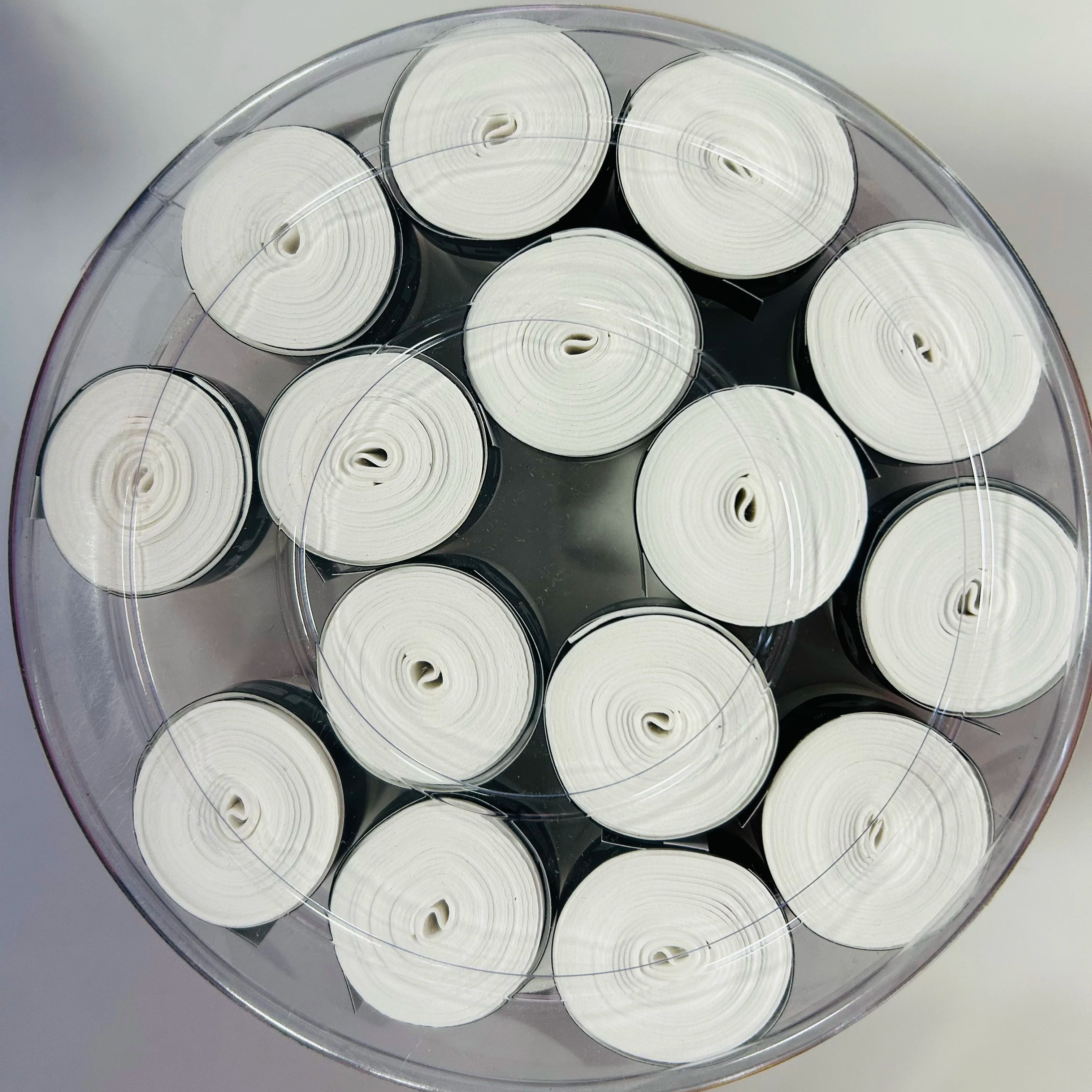 60 шт./лот, теннисная накладка, ракетка для падель, одинарная теннисная лента, противоскользящая повязка для тренировок на открытом воздухе, аксессуары для бадминтона