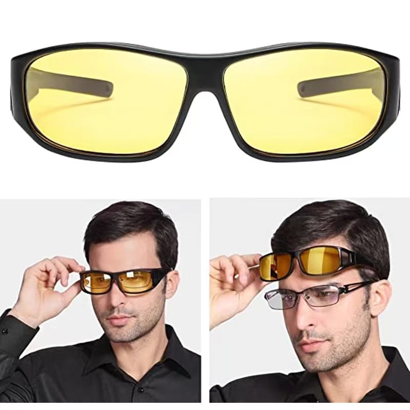 Auto Nachtzicht Rijbril Motor Fiets Bestuurdersbril Anti-Glare UV-bescherming Zonnebril Brillen Auto-accessoires
