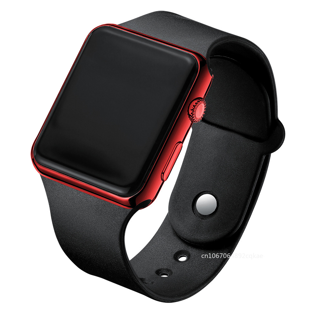 Nuevo reloj de movimiento LED reloj Digital electrónico para mujeres y hombres relojes de pulsera de silicona reloj femenino