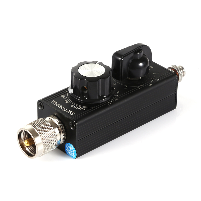 Mini-ANT 20W QRP Antena de ondas curtas Antena HF 5MHz-55MHz Antena sintonizada de banda completa para Yaesu FT-817 818 ICOM 703 K1 K2 USDX MCHF