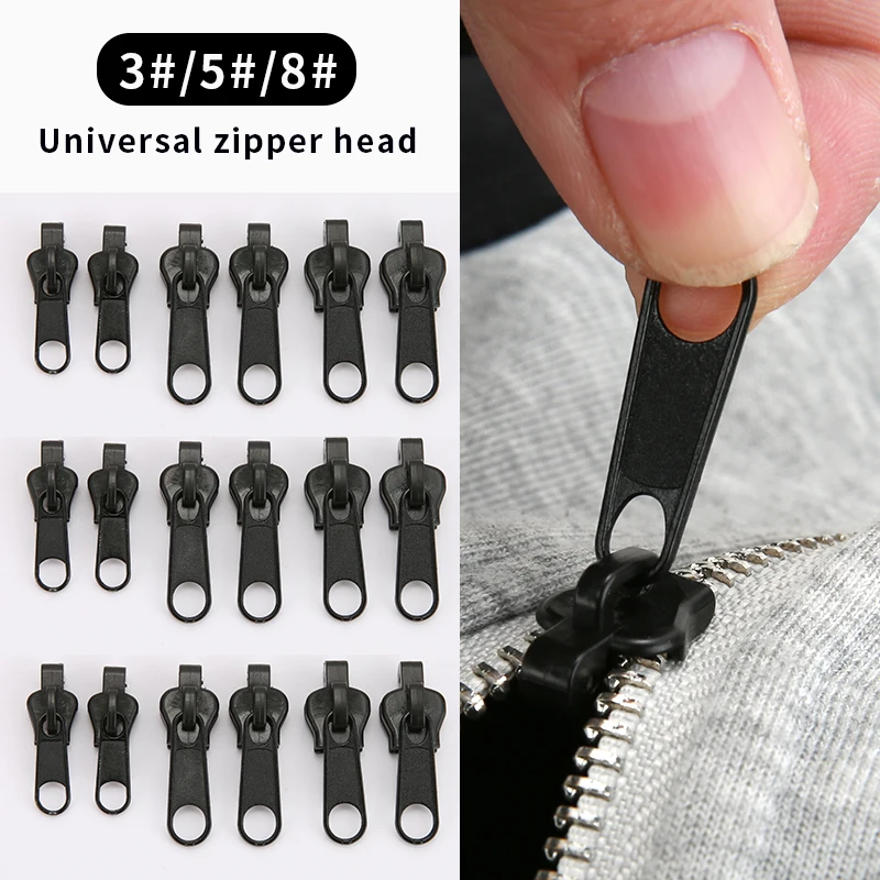 Hot Fix หัวซิป Universal ชุดเปลี่ยน Instant Repair Fix ซิปสะดวกที่มีประโยชน์ DIY เครื่องมือ