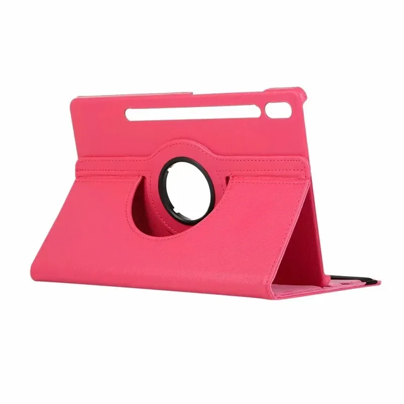 Funda para Samsung Galaxy Tab A9 Plus S9 S8 S7 FE Plus 12,4 SM X210 X710 X716 X718 X810 X700 X800 360 cubierta con soporte giratorio