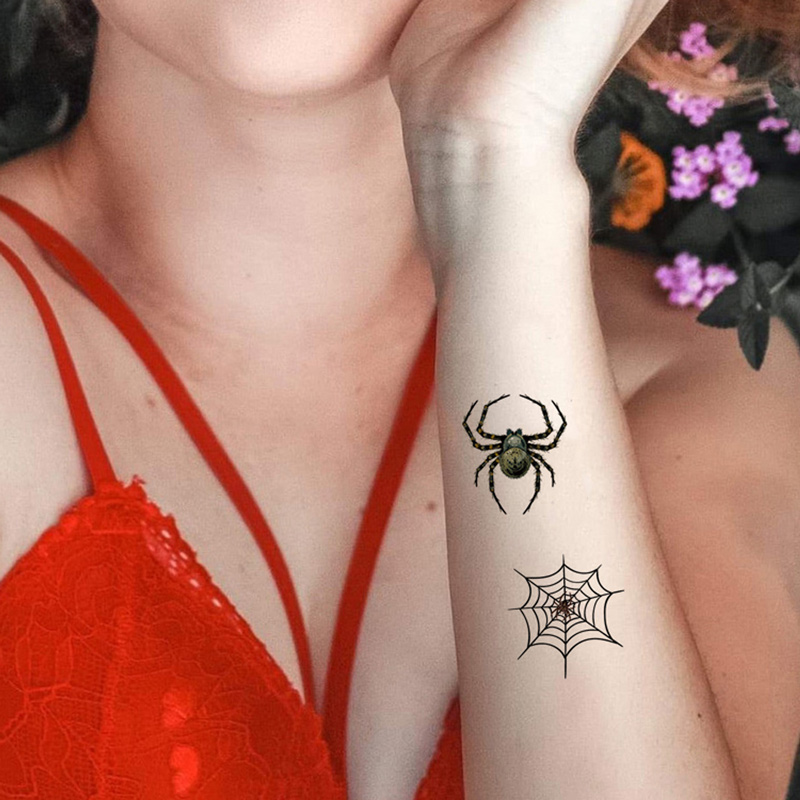 Искусственная татуировка для лица, 10 листов