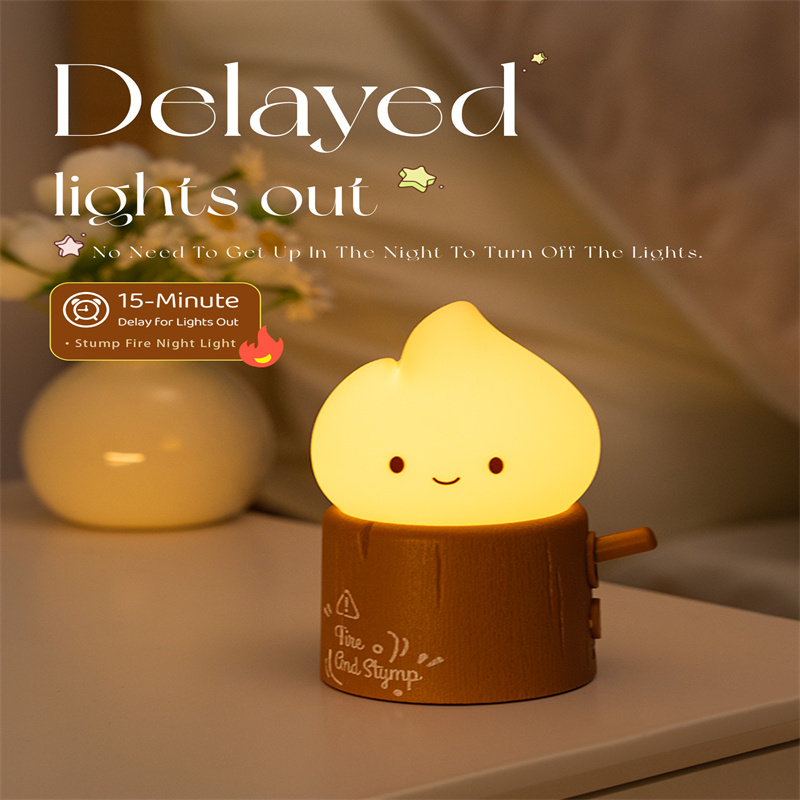 Velas sin llama, luz nocturna, bonitas luces nocturnas para dormir, regulable, 2 modos de iluminación, lámpara de noche para dormitorio de niños