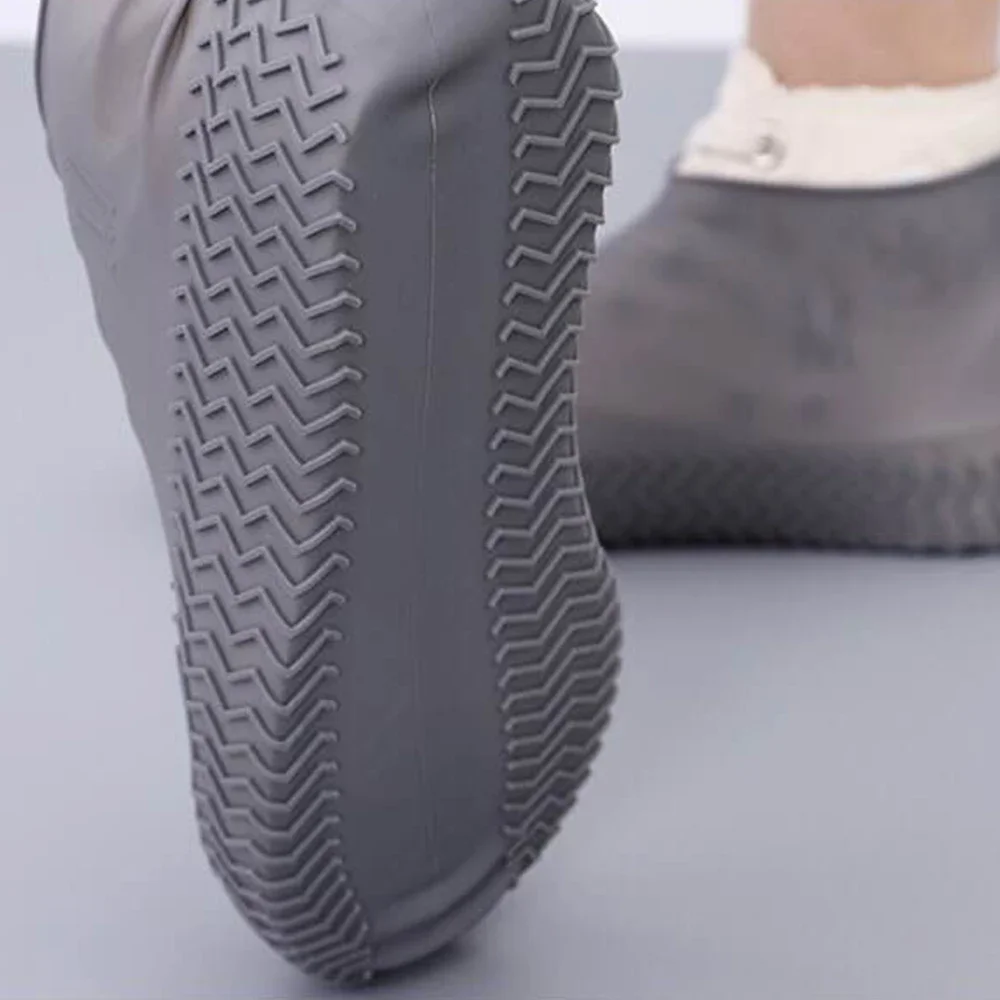 Reusable Non-SLIP Rain BOOTS รองเท้ากันน้ํายาง Rain BOOT สําหรับกลางแจ้งเกียร์ในครัวเรือนสินค้าบ้าน