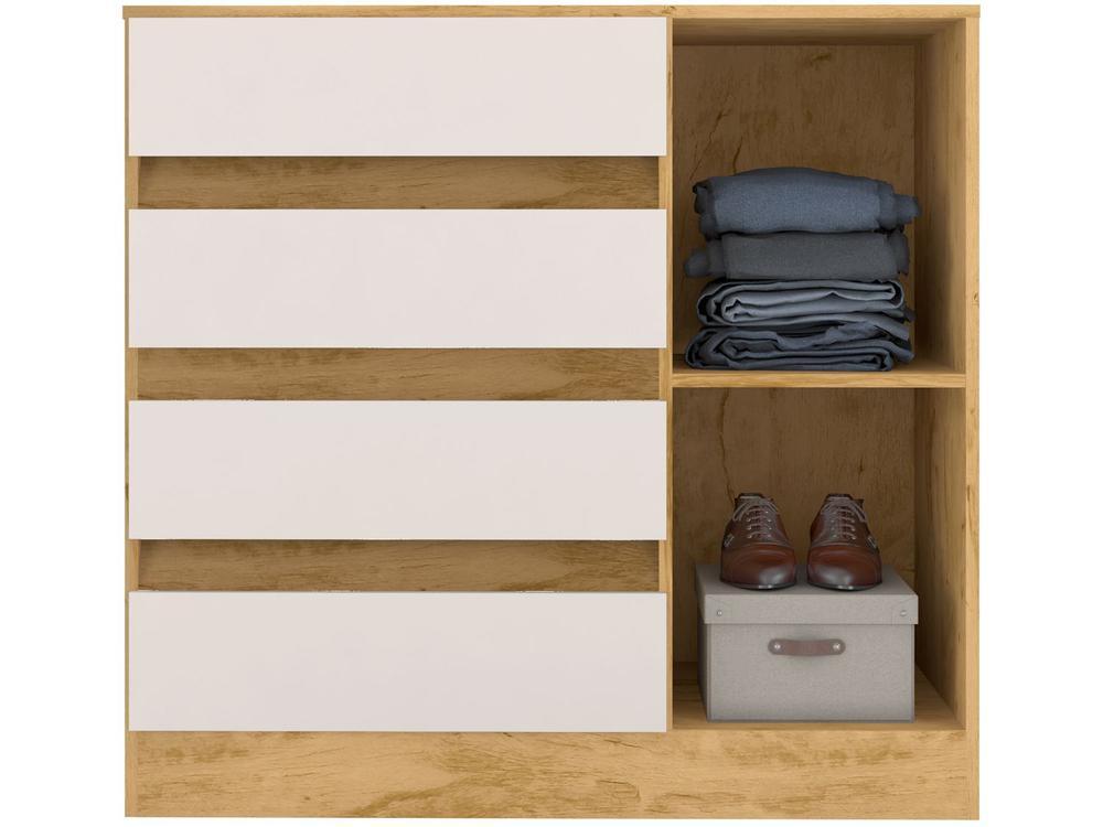 Cômoda 4 Gavetas 1 Porta Araplac 8000