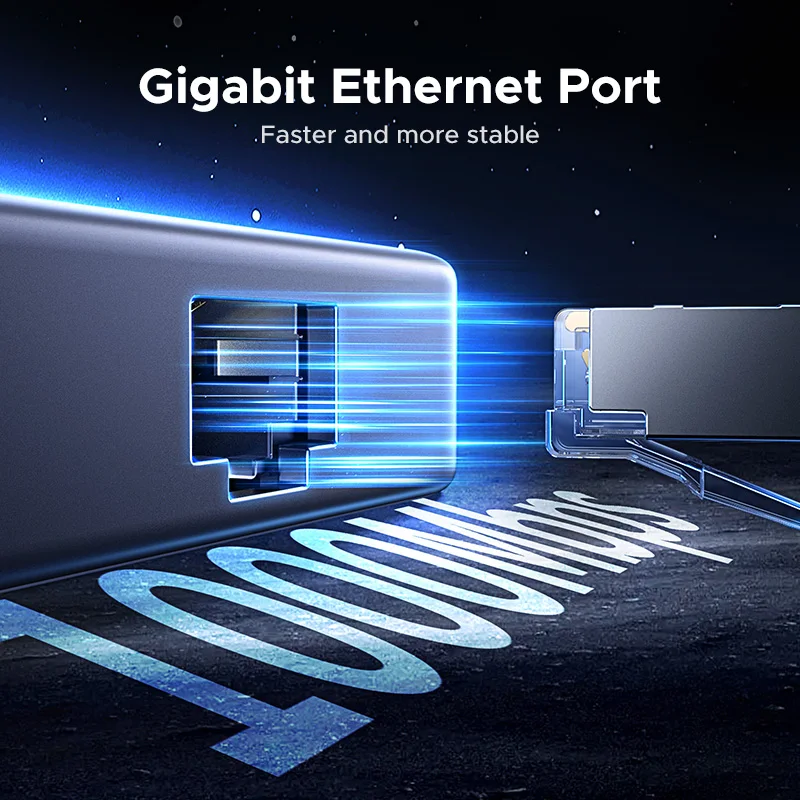 UGREEN Uno 7-в-1 USB-концентратор Type-C до 4K60 Гц HDMI USB3.0 5 Гбит/с RJ45 1000 Мбит/с для MacBook Аксессуары для ноутбуков Док-станция