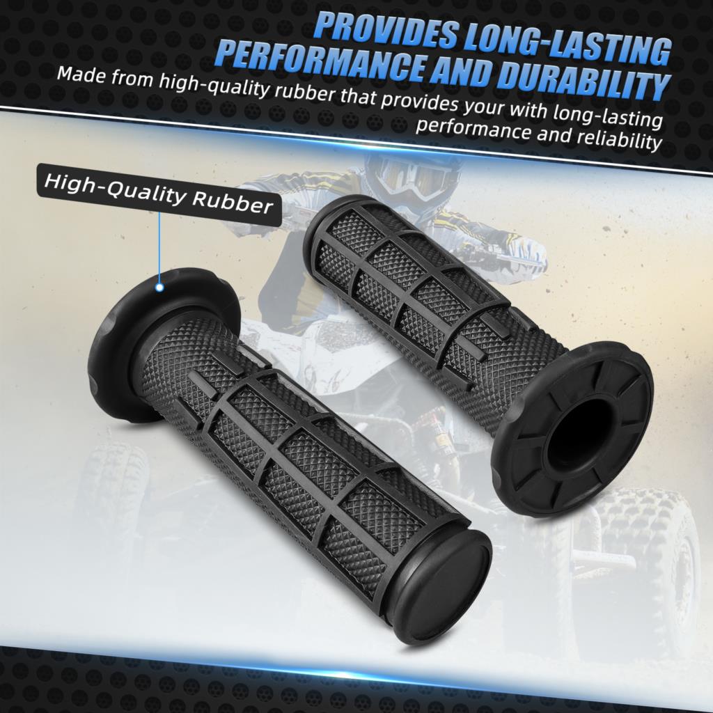 ATV Universal 7/8" Gummi-Handgriffe für Yamaha Raptor 700r 600Rr 250 yfz450 Warrior Banshee 350 Blaster 200 CAN AM Kawasaki