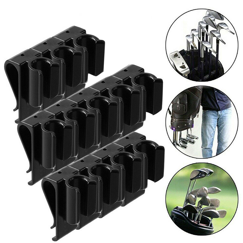 Bolsa de Golf deportiva Premium, 12 Uds., Clip en soporte de abrazadera para Putter, organizador, empuñaduras para palos de Golf, accesorio de hebilla para equipo de Golf