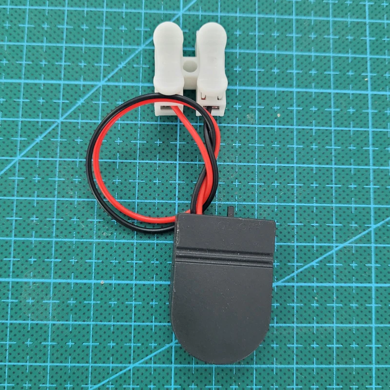 1/3 stücke cr2032 knopf batterie box 3v/6v micro batterie halter mit schalter abdeckung netzteil kann 10 stücke leds anschließen