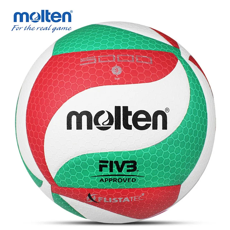Bola de vôlei fundido tamanho 5 bola de vôlei pu para estudantes adultos e adolescentes treinamento de competição ao ar livre indoor fltatec
