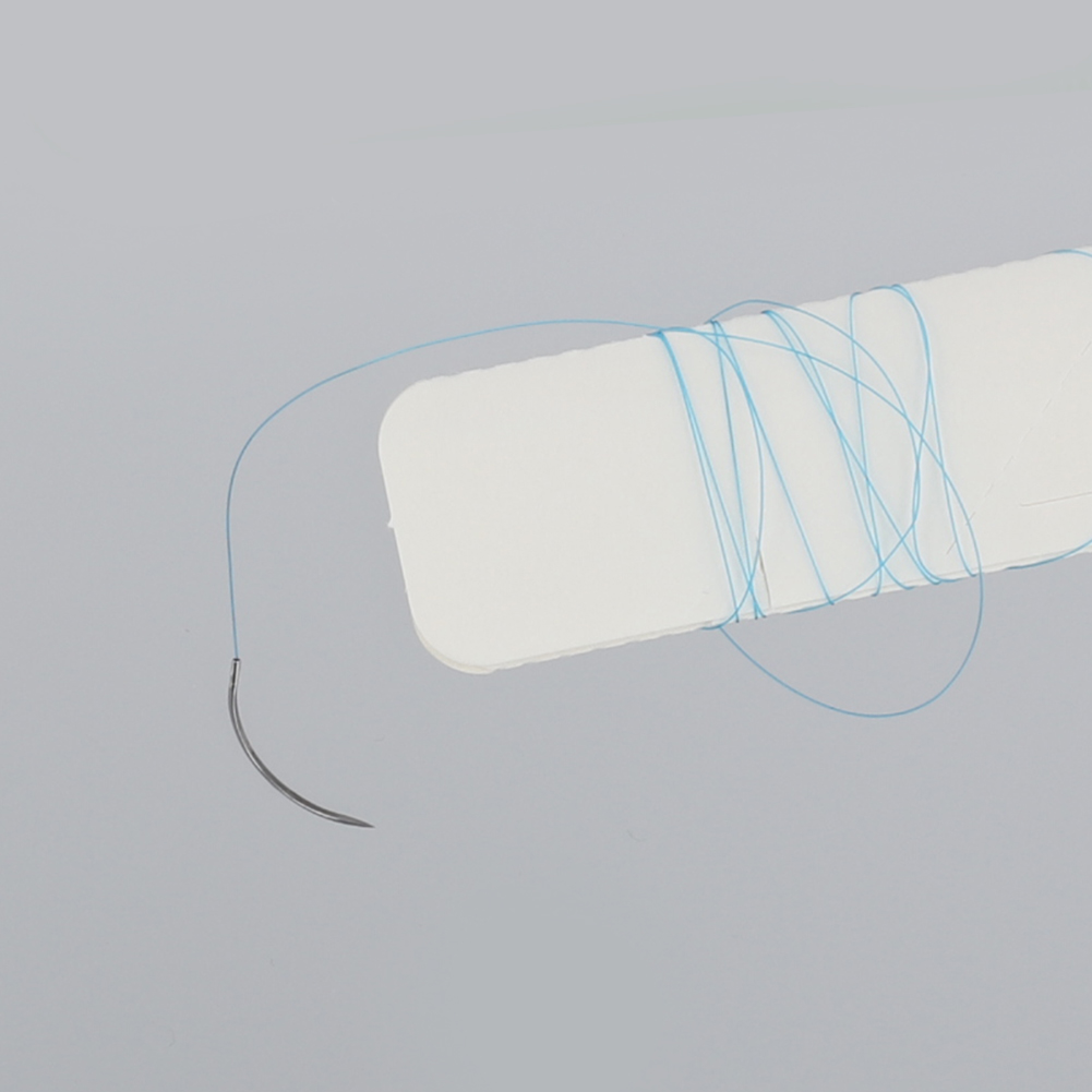 1-30 pièces 4/0 aiguille médicale Suture Nylon Monofilament fil Suture pratique Kit enseignement démonstrations exercices étudiants Educ