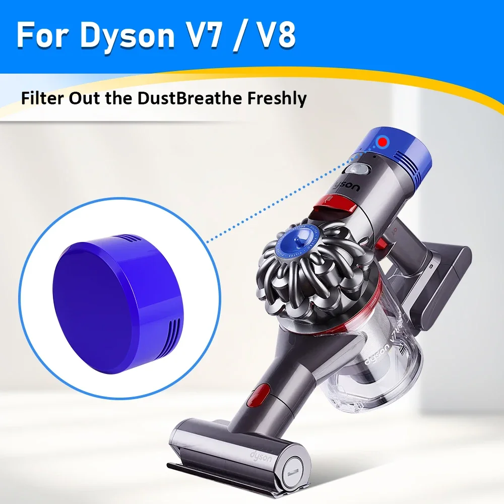 Pre-Filters and Post-Filters Kit Accessories For Dyson V7 V8 Absolute Animal Cordless Vacuum Cleaner Part Replacement Filter