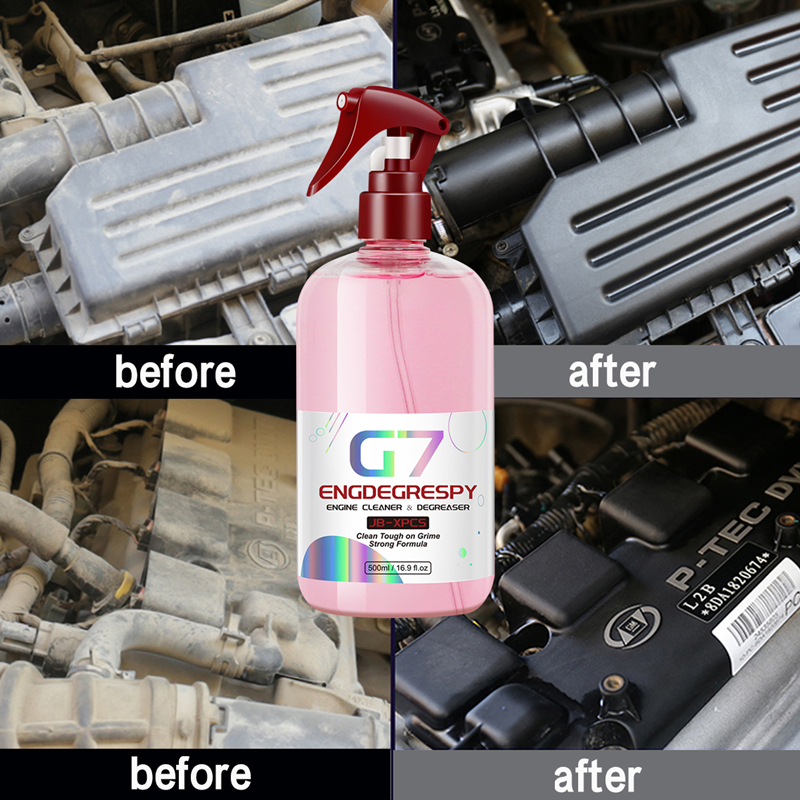 Engine Bay Cleaner Powerful Decontamination Cleaning Oil Dust Grease Remover Product For Engine Compartment