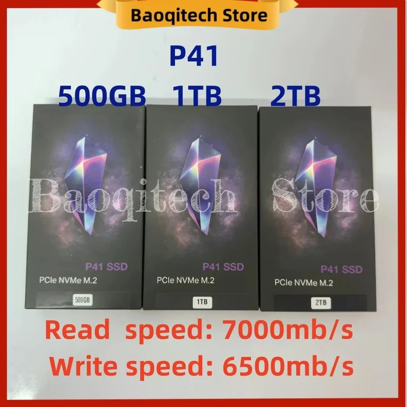 Nuevo Original P41 500GB 1TB 2TB 2280 M.2 PCIe 4,0 X4 NVMe Gen4 unidad de estado sólido para SK hynix Hercules Platinum 500g 1t 2t SSD