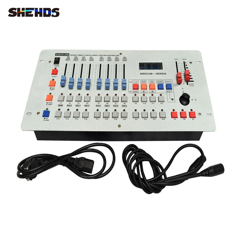 คอนโซล DMX 1024 Controller สําหรับแสงเวที DMX 512 DJ Controller อุปกรณ์มาตรฐานสากล 192/768/Pilot 2000 คอนโซล
