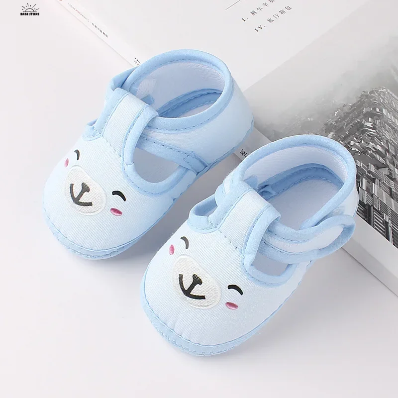 ทารกแรกเกิดรองเท้าเด็กการ์ตูนเด็ก First Walkers Soft Sole รองเท้าเด็กวัยหัดเดินการ์ตูน-รองเท้าฤดูใบไม้ผลิฤดูใบไม้ร่วงเด็กทารก-รองเท้า