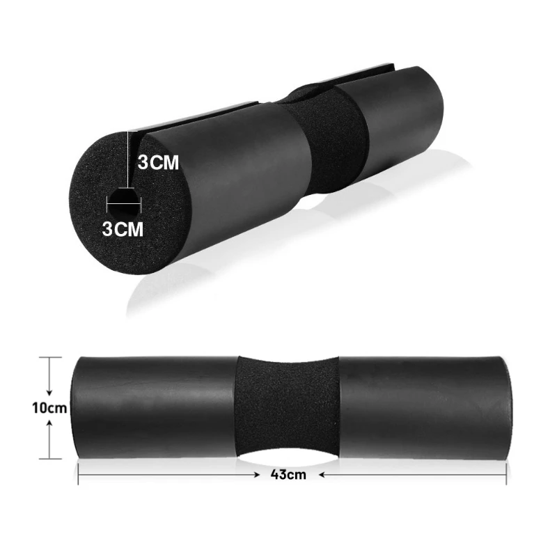 Barbell Foam Pad คุณภาพสูงคอไหล่ทนทานยกน้ําหนัก Squat ชุดที่ GYM Pads หนาลื่นฟิตเนส Dumbbel