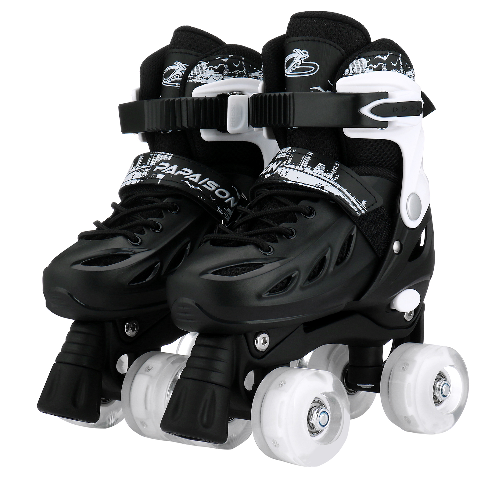 Kinder Rollschuh Schuhe 4 Rad Skating Sport Anfänger Rollschuhe Kinder Jungen Mädchen Unisex Sport Flash Schuhe Turnschuhe Rollen