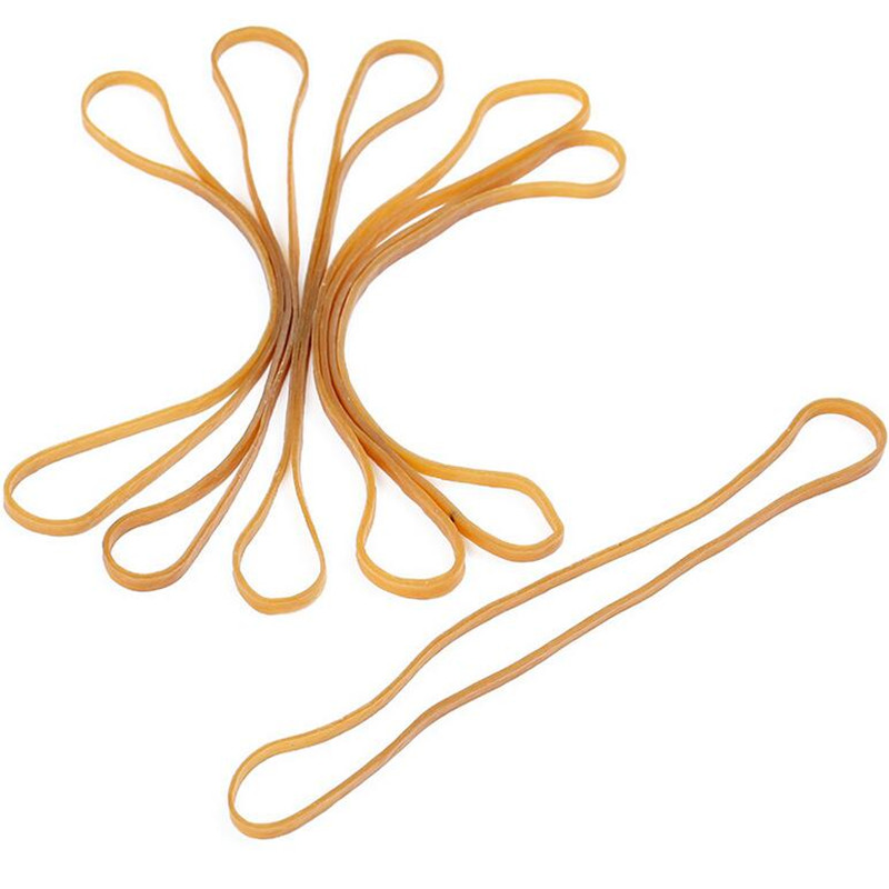 50 個の大きなゴムバンド、オフィスゴムバンド、巨大なゴムバンド、ゴムバンド、長いゴムバンド、ファイルゴムバンド 127*4 ミリメートル