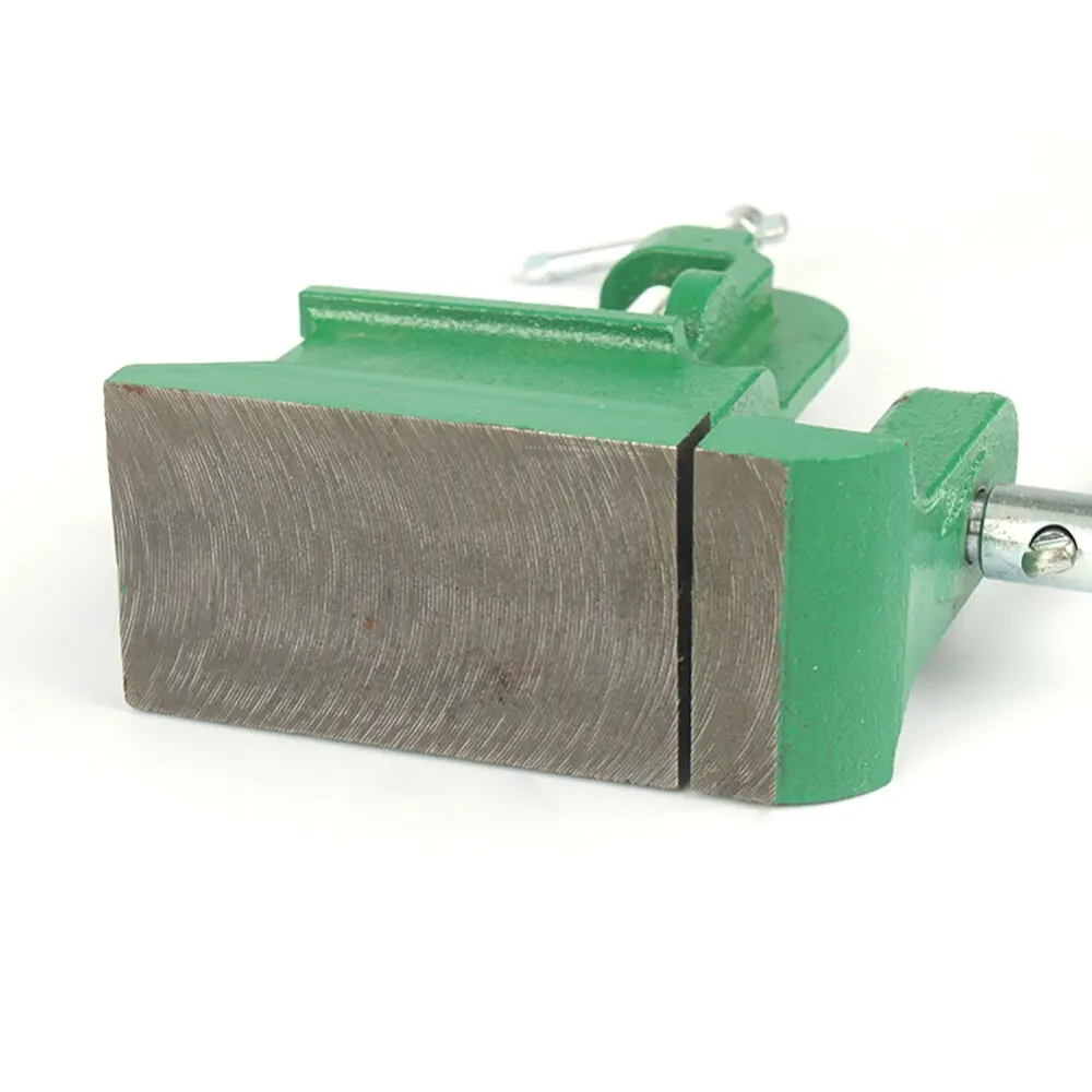ตาราง Bench Vise Bench Vise Clamp Hobby Multifunctional Vise Clamp-On Bench Vise ขนาดใหญ่ Anvil Mini Hand อุปกรณ์