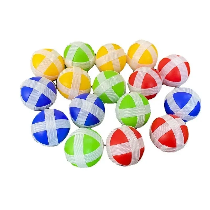 12PCS สุ่มดูดถ้วย Stick Target Ball กีฬากลางแจ้งรับเกมโยนจับบอลเด็กเด็ก Interactive ของเล่น