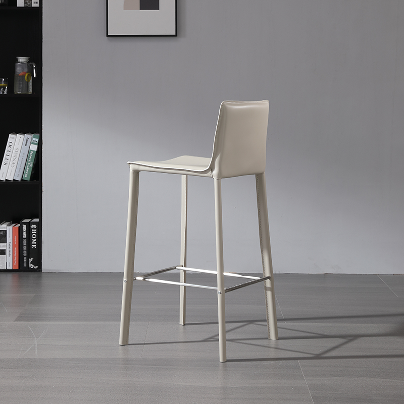 Sattelleder Barstuhl Designer Showroom Rezeption Hotel Hochhocker Barhocker Haushalt Inselstuhl Barstuhl