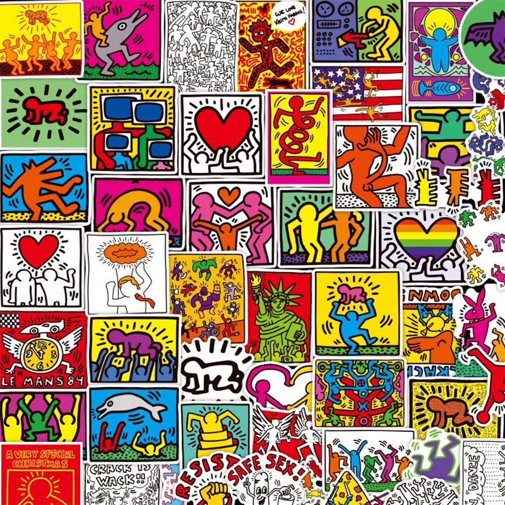 10/30/50 Stück lustige Cartoon Artsy Aufkleber ästhetische wasserdichte DIY Skateboard Laptop Briefpapier niedliche Aufkleber Dekoration Aufkleber Spielzeug