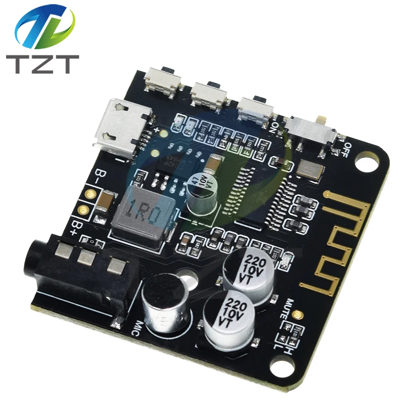 Bluetooth Audio Receiver board Bluetooth 5.0 mp3 lossless decoder board Wireless Stereo Music With Power Amplifier Module
