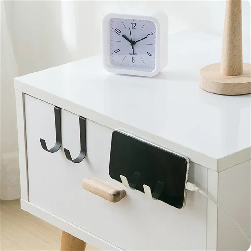 2 Chiếc S Hình Móc Kim Loại Cửa Tủ Giá Treo Tiện Ích Đựng Kệ Tủ Đựng Đồ Phòng Tắm, Phụ Kiện