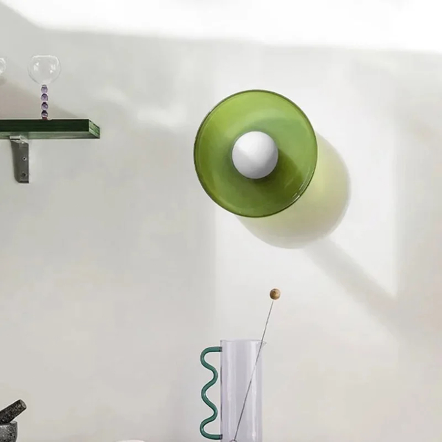 Nordic LED Glas Deckenleuchte Vintage Kronleuchter Licht G9 Quelle Wandlampen für Eingangsbereich Flur Gang Balkon Schlafzimmer