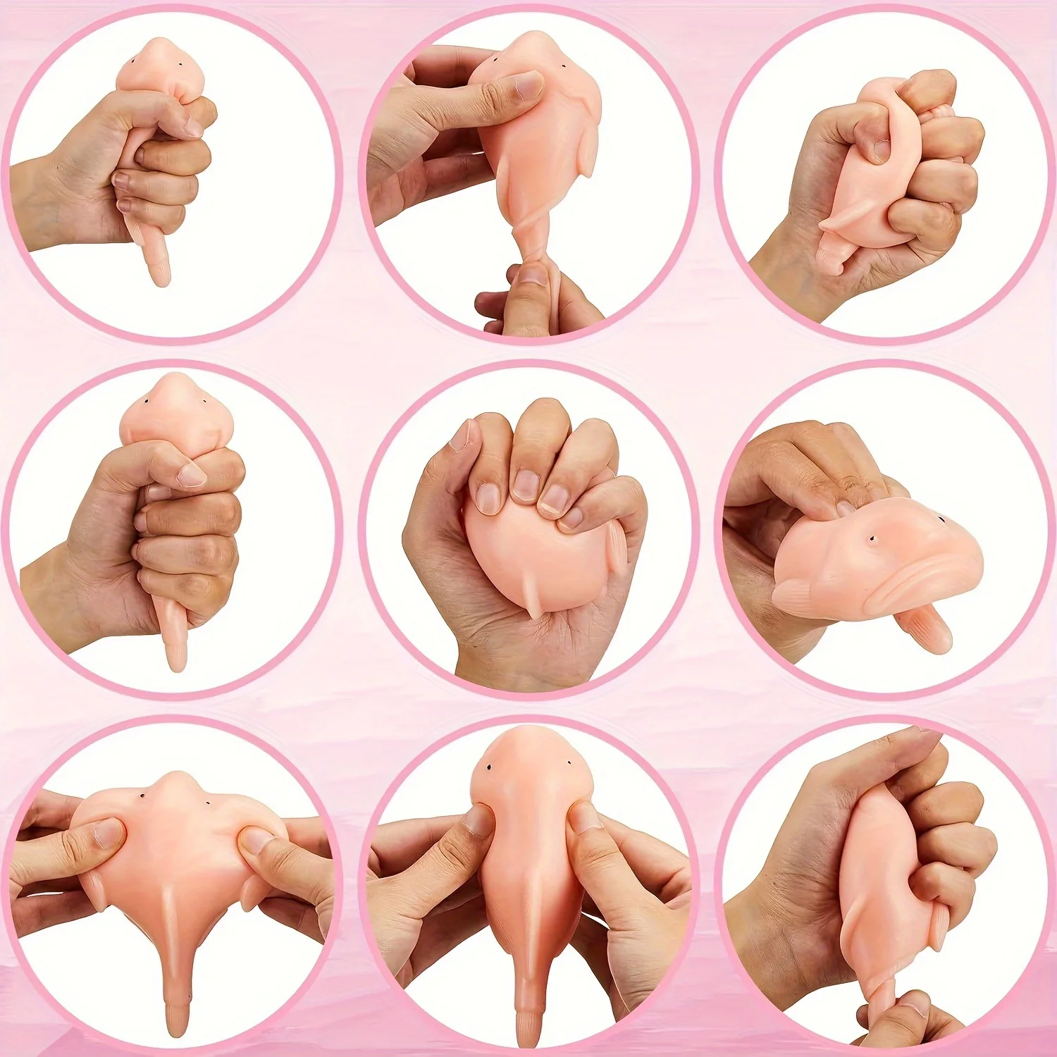 1 PC Blobfish บีบของเล่น Sensory สัตว์ POP Fidget ของเล่นสําหรับเด็กผู้ใหญ่ความเครียดบรรเทาเกมปาร์ตี้ฮาโลวีนคริสต์มาสของขวัญ