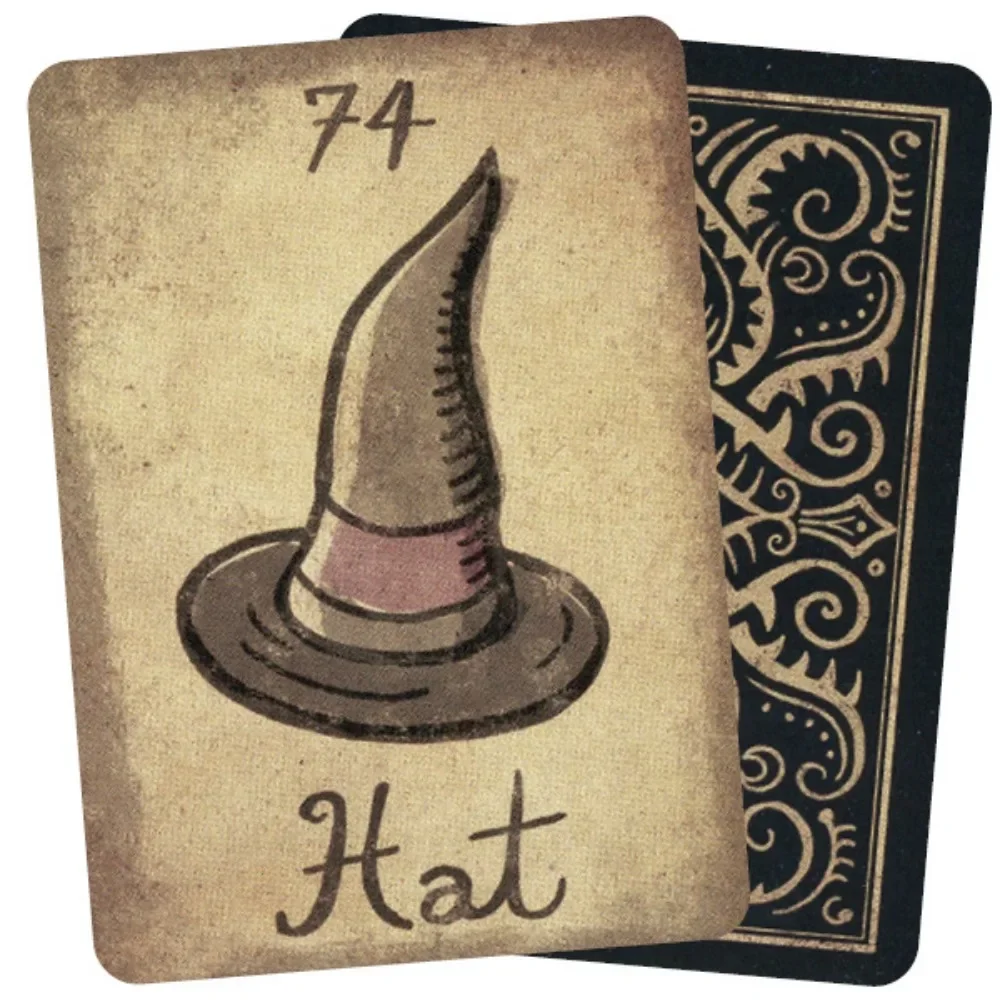 6.3*8.9 ซม. Mildred's Secret Pocket Oracle Deck 88 ชิ้นการ์ด Oracle DELUXE EDITION